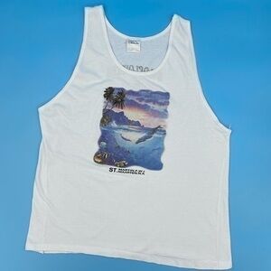 Vintage 90’s ST. Martin Tank stop